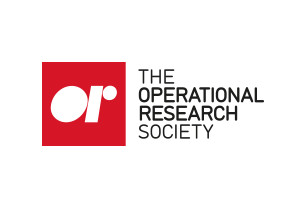 The Operational Research Society logo with white letters O and R on a red background